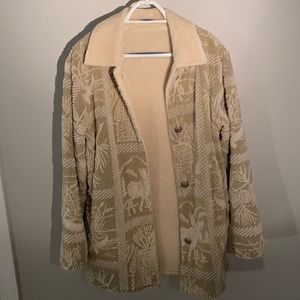 fuzzy teddy bear errands coat